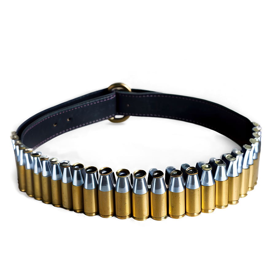 Realistic Bullet Belt Png 59