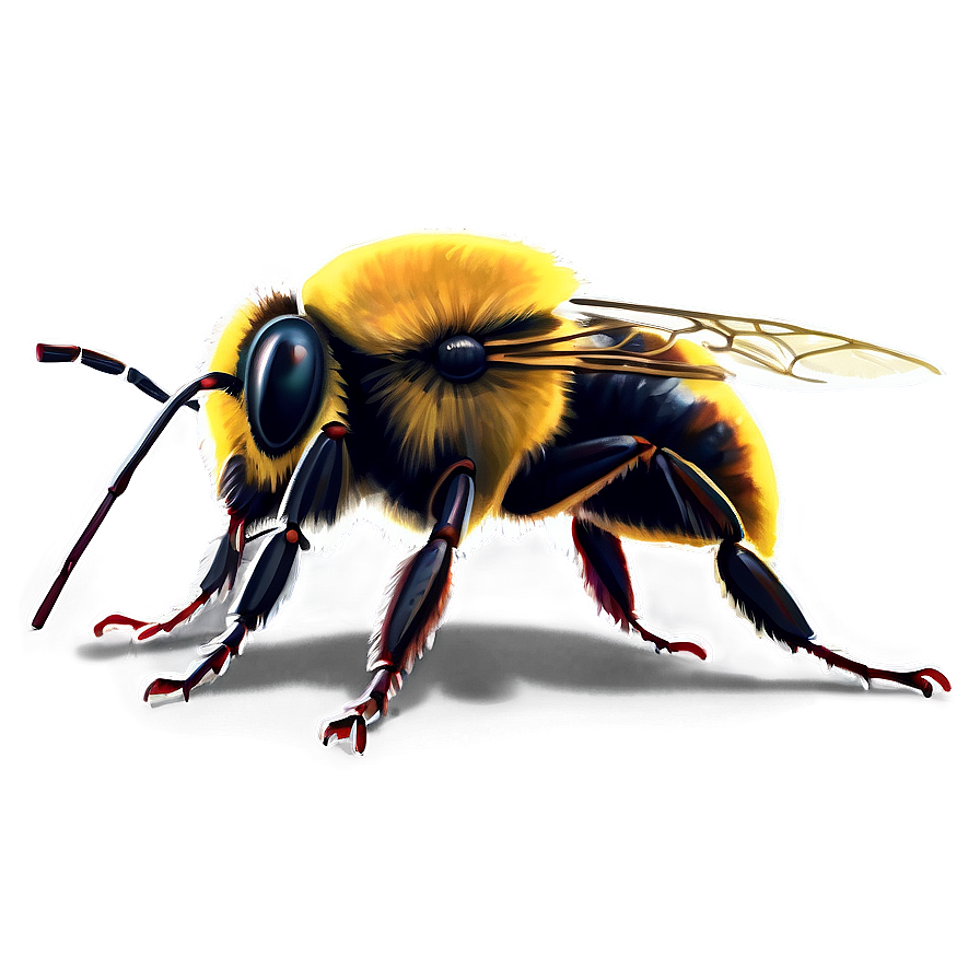 Realistic Bumblebee Insect Png 98