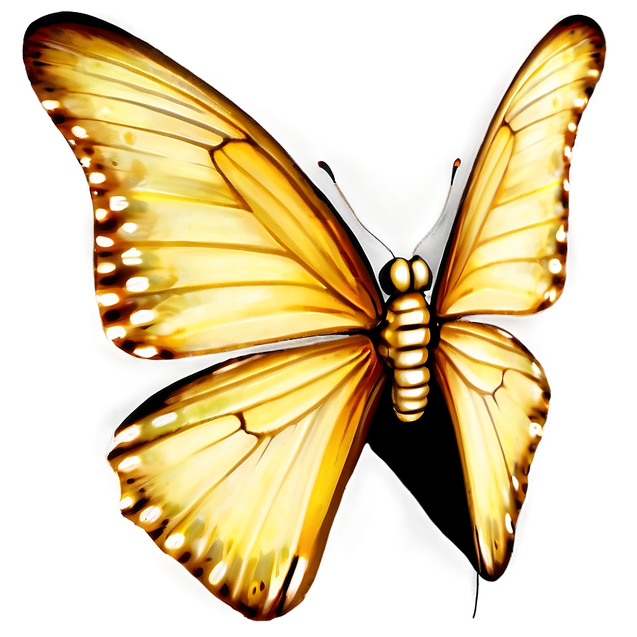 Realistic Butterfly Outline Png 05252024