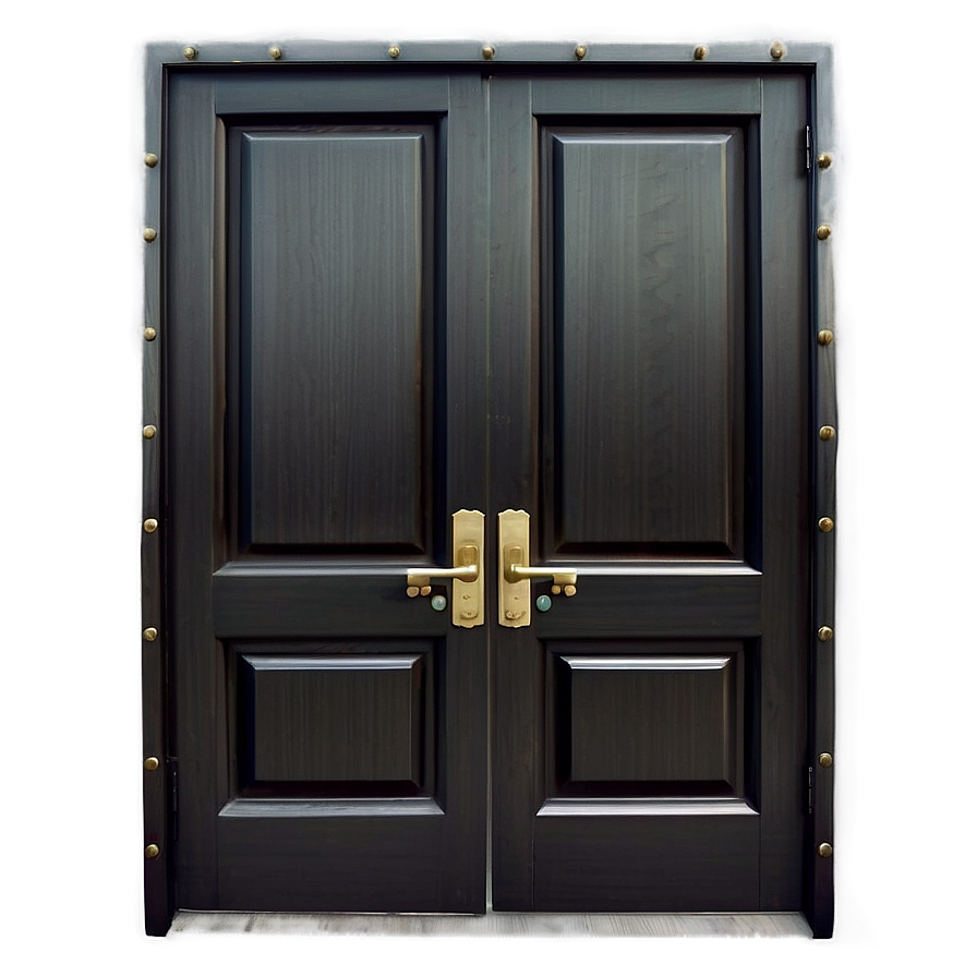 Realistic Closed Door Representation Png Ntv