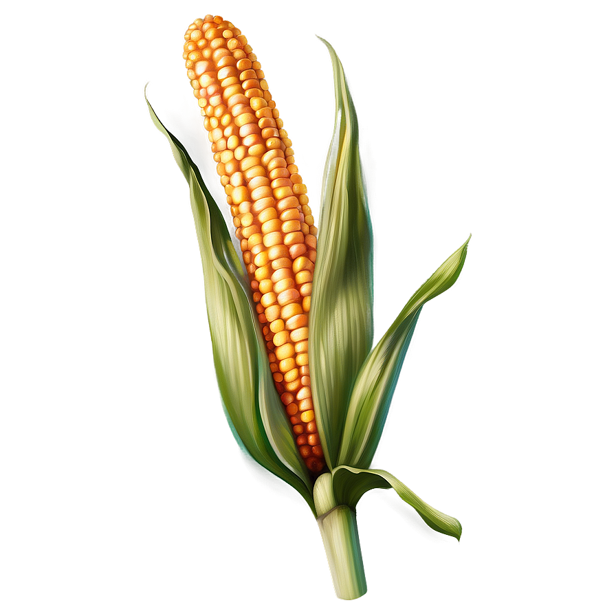 Realistic Corn Stalk Png 06122024