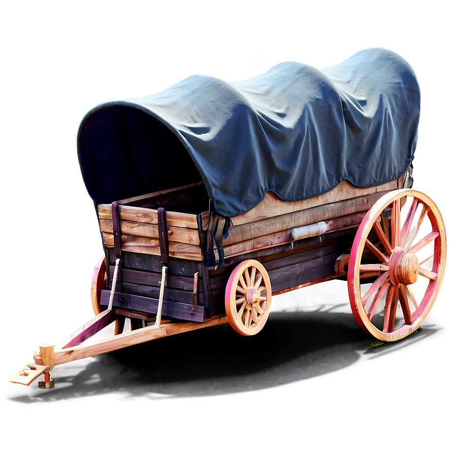 Realistic Covered Wagon Render Png Gqq61