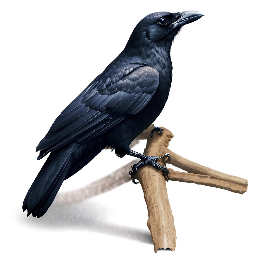 Realistic Crow Png 05232024