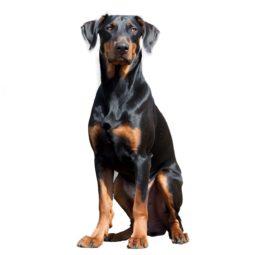 Realistic Doberman Png Npb