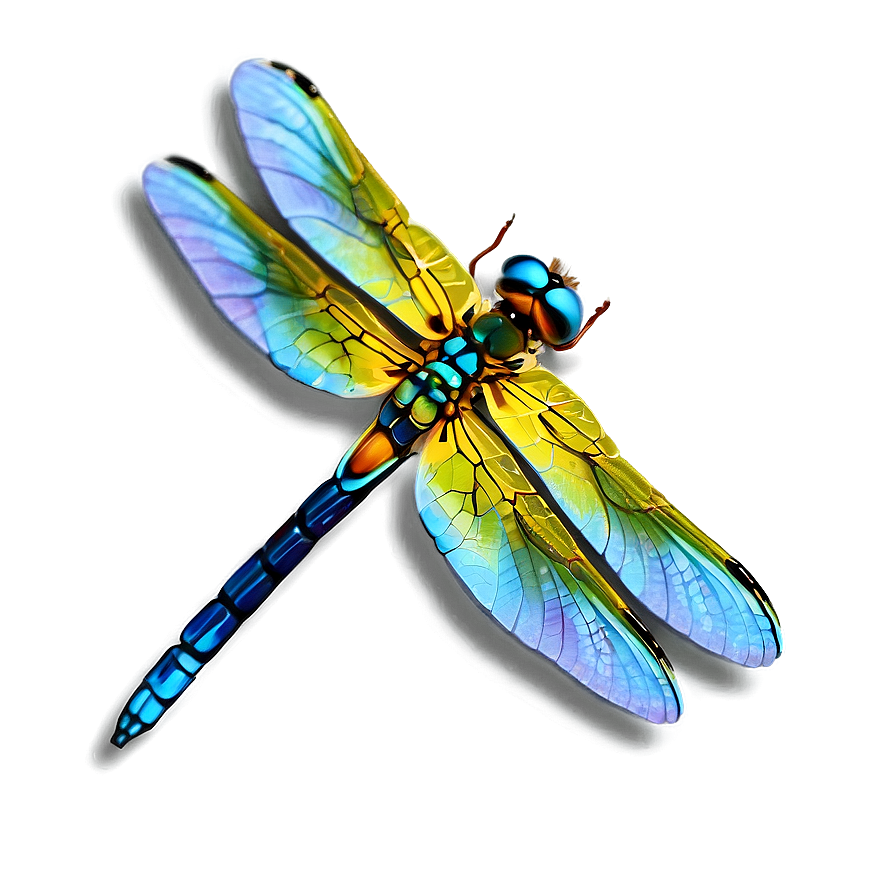 Realistic Dragonfly Png 05212024