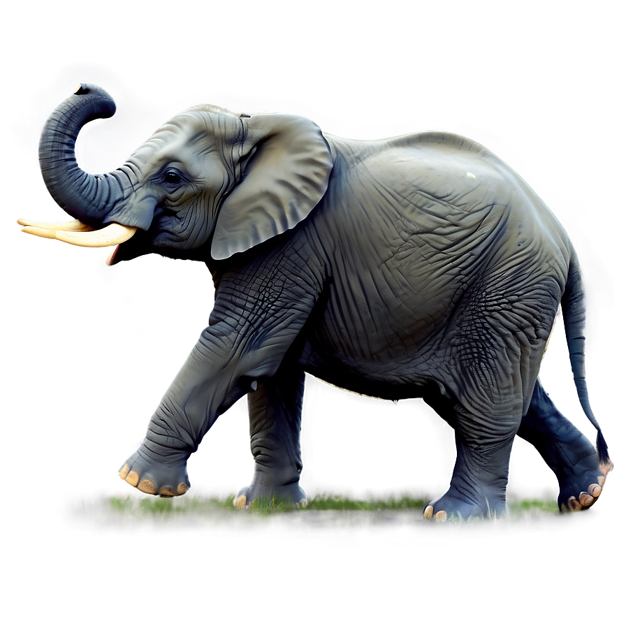 Realistic Elephant Drawing Png Hec51