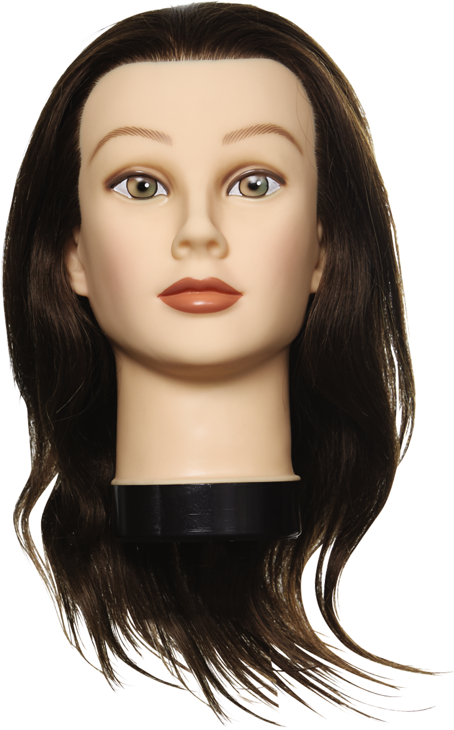 Realistic Female Mannequin Head With Hair