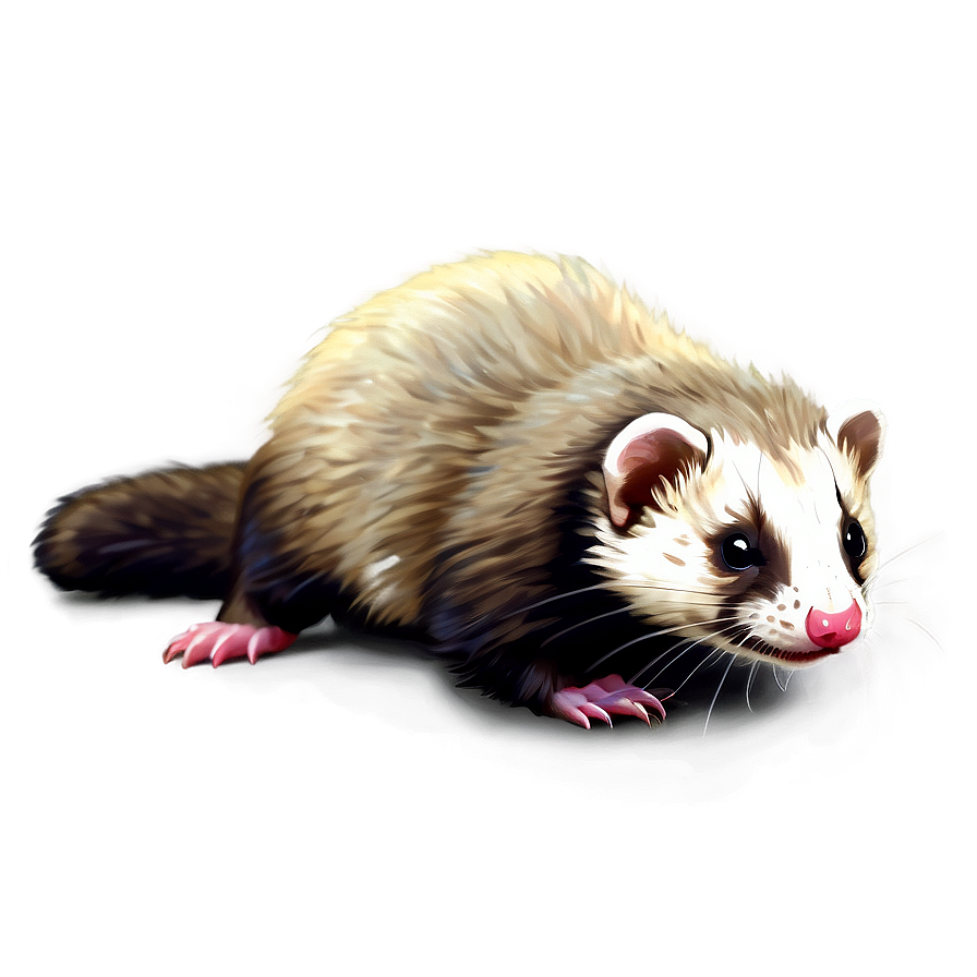 Realistic Ferret Png 69