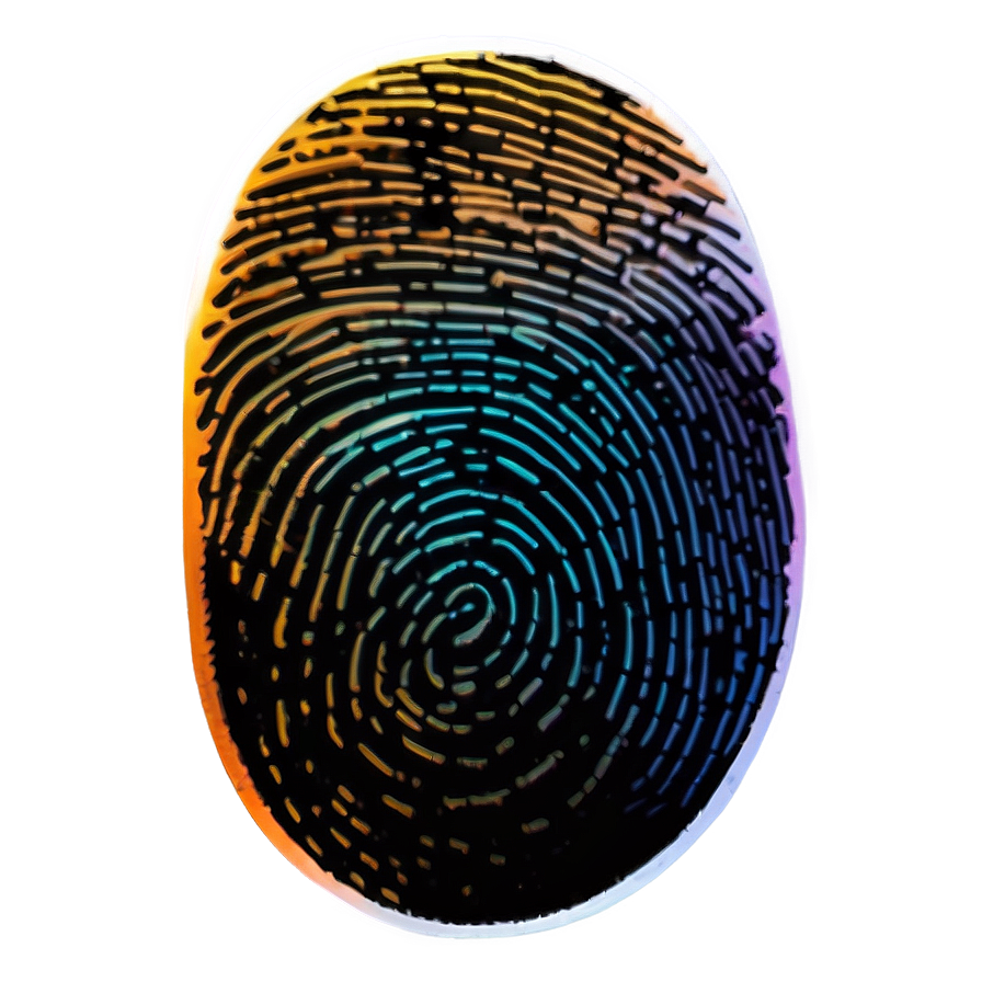 Realistic Fingerprint Graphic Png 05242024