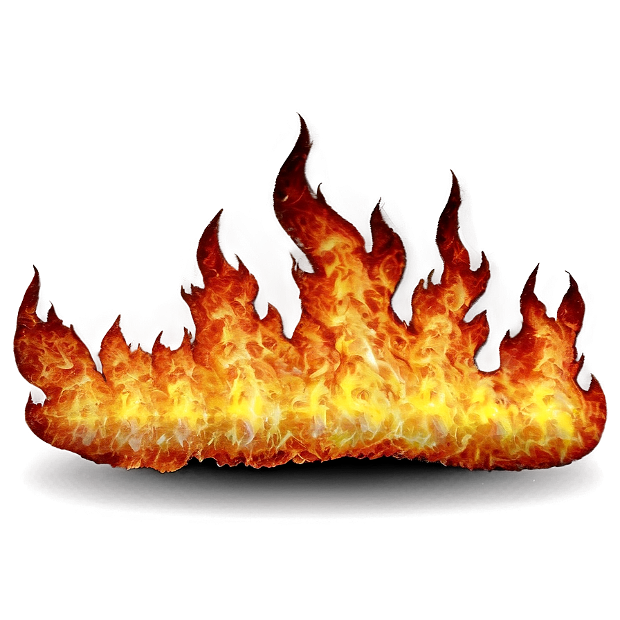 Realistic Fire Overlay Png 06272024