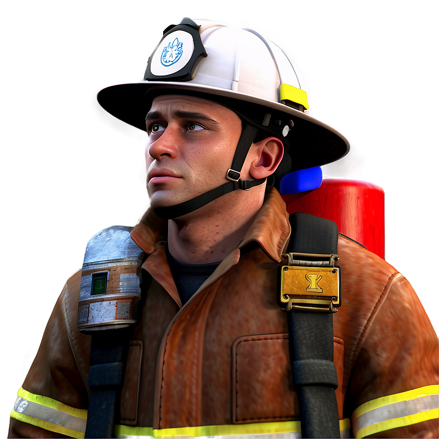 Realistic Fireman Png Ibm