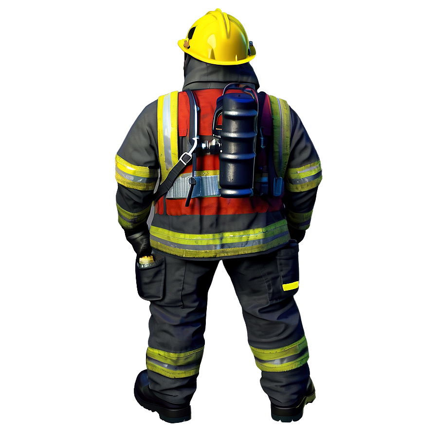 Realistic Fireman Png Jxu