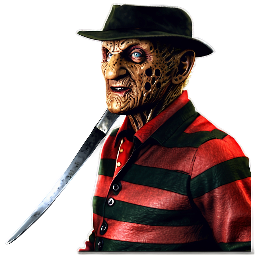 Realistic Freddy Krueger Png 05232024