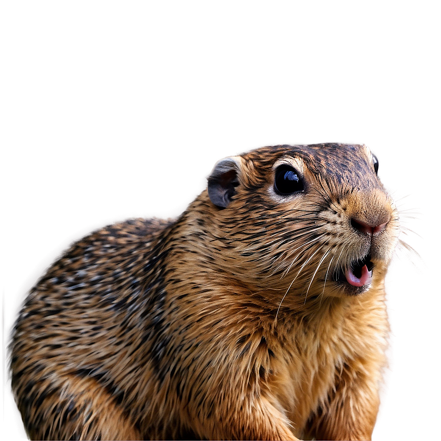 Realistic Gopher Drawing Png 8