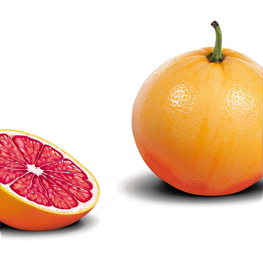 Realistic Grapefruit Slice Png 33