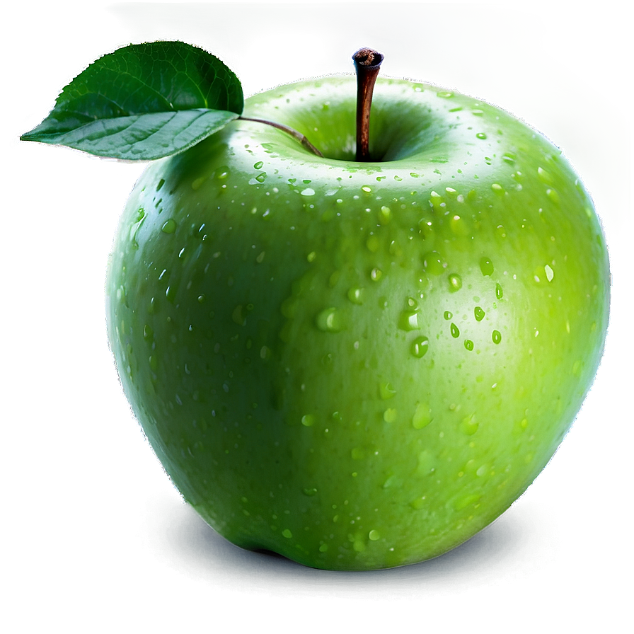 Realistic Green Apple Png Twp7