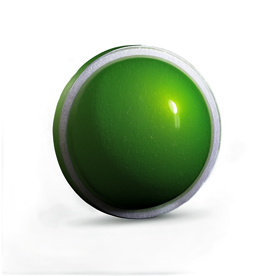 Realistic Green Dot Png 06122024