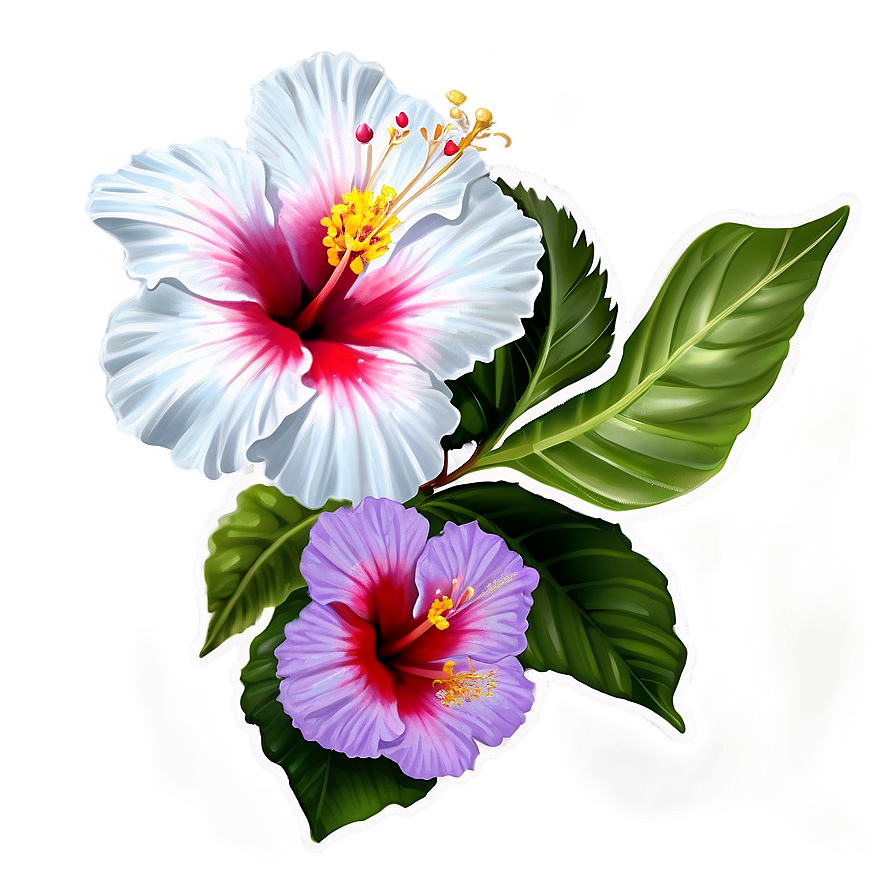 Realistic Hibiscus Png Utx53