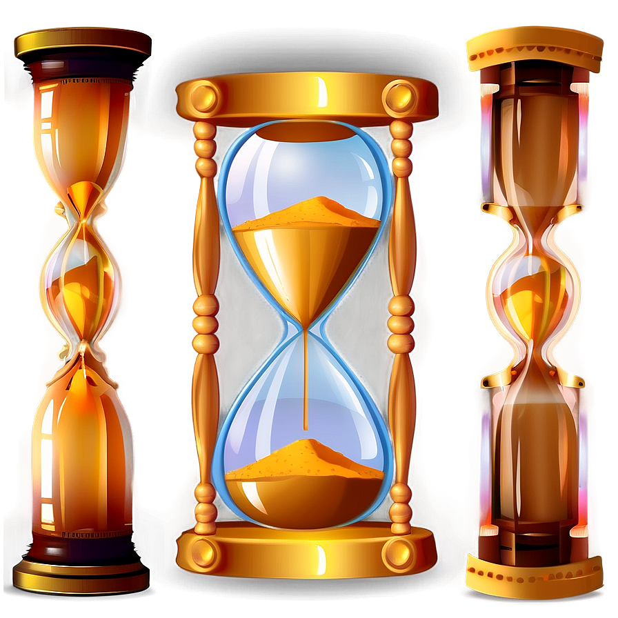 Realistic Hourglass Clipart Png 94