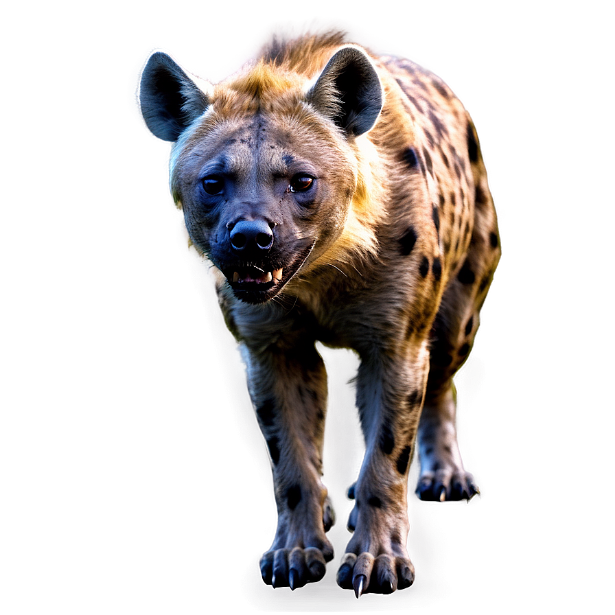 Realistic Hyena Art Png 06112024