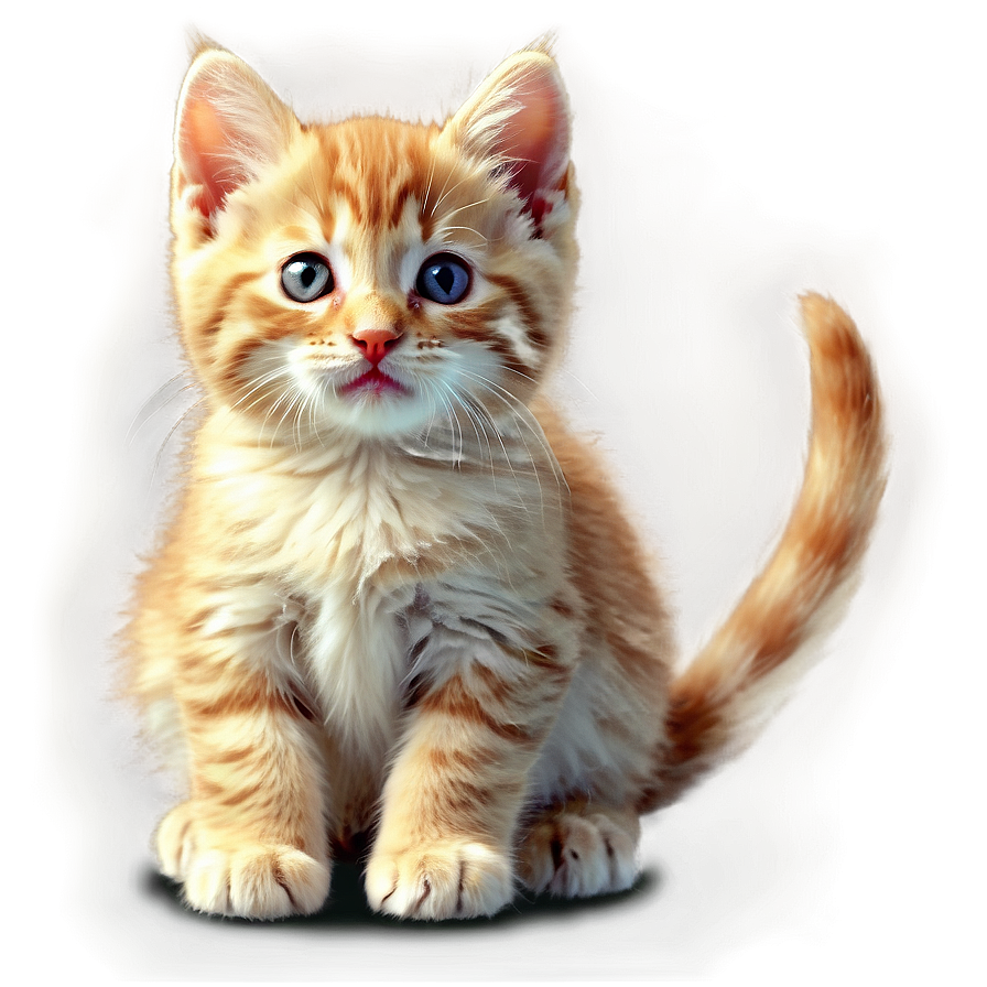 Realistic Kitten Png 05232024