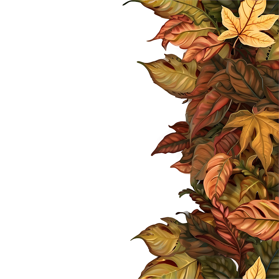 Realistic Leaf Pile Png Ajb