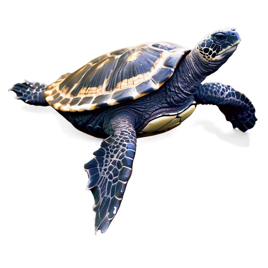 Realistic Leatherback Turtle Illustration Png 06292024