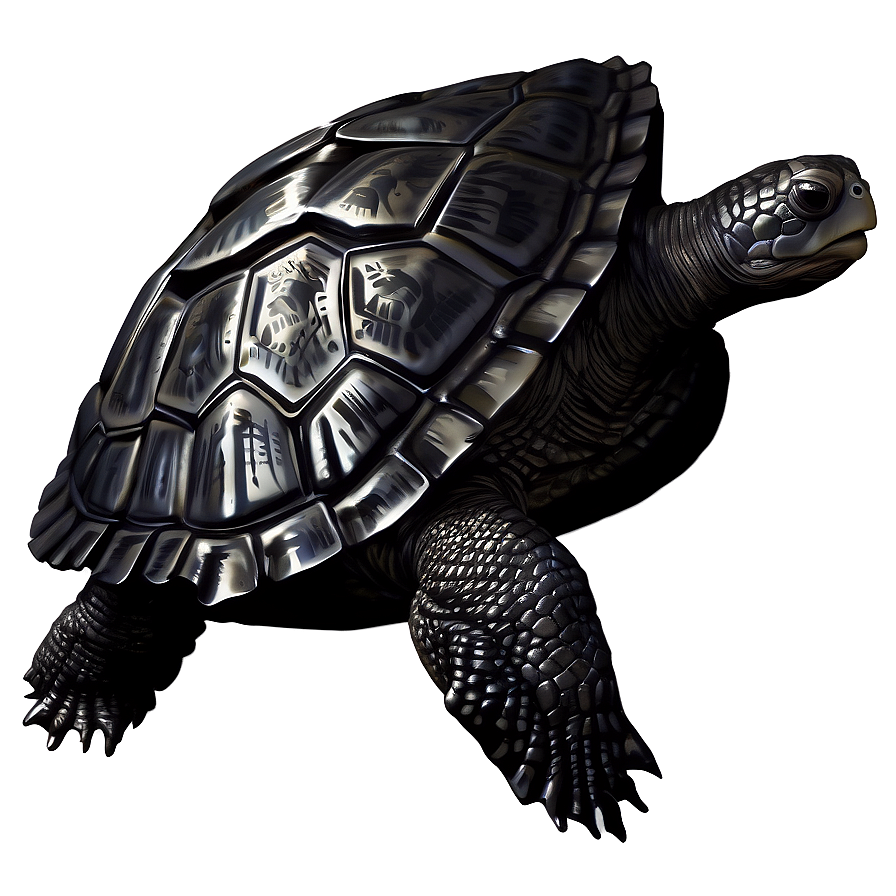 Realistic Leatherback Turtle Illustration Png 93