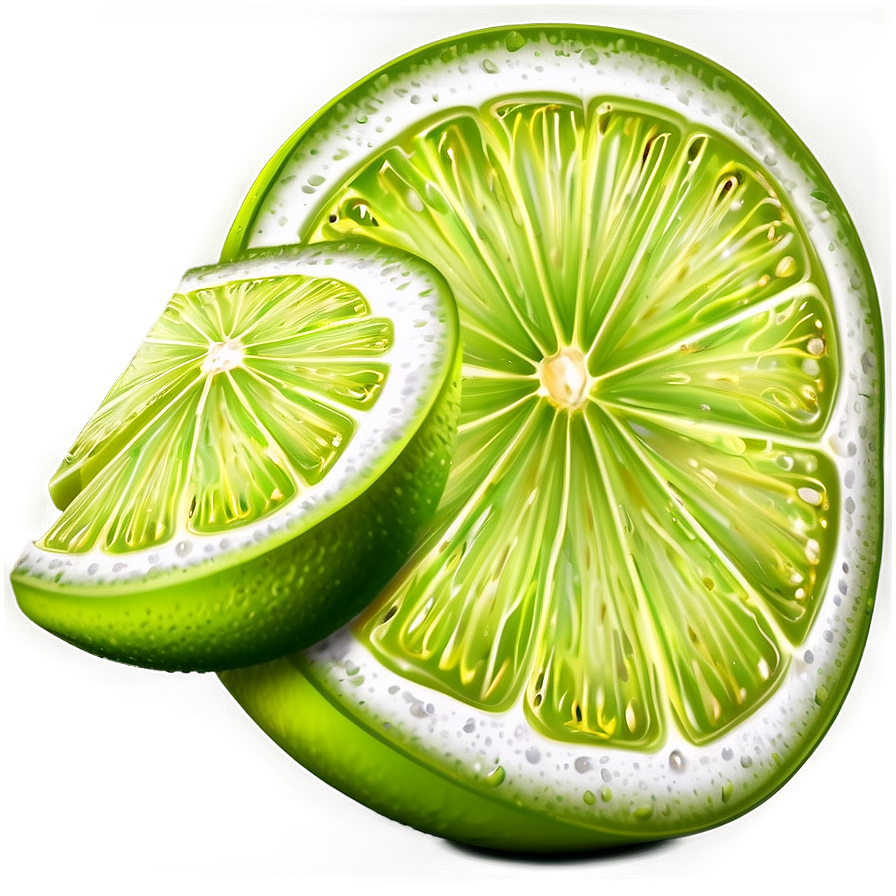 Realistic Lime Slice Png 96