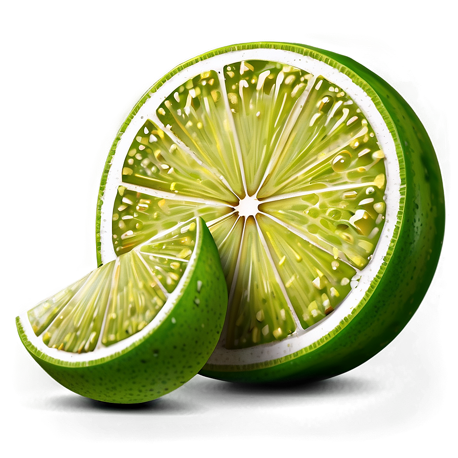 Realistic Lime Slice Png Klu