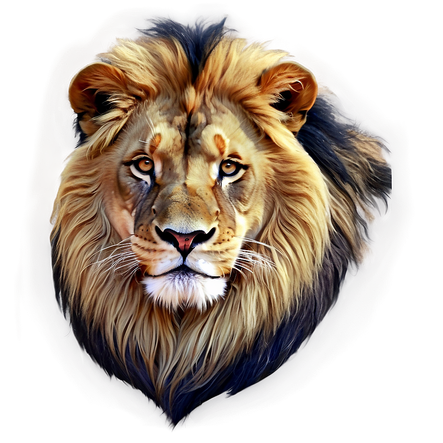 Realistic Lion Drawing Png 70