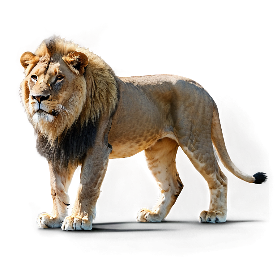 Realistic Lion Features Png 64