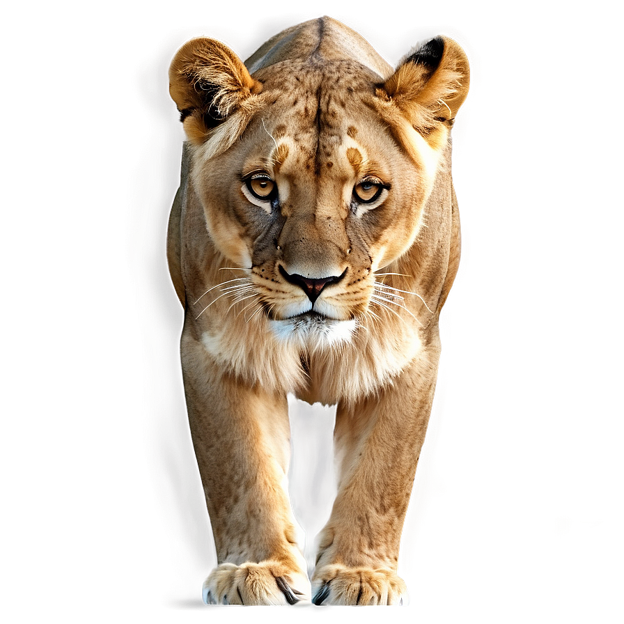 Realistic Lioness Drawing Png Dfs93