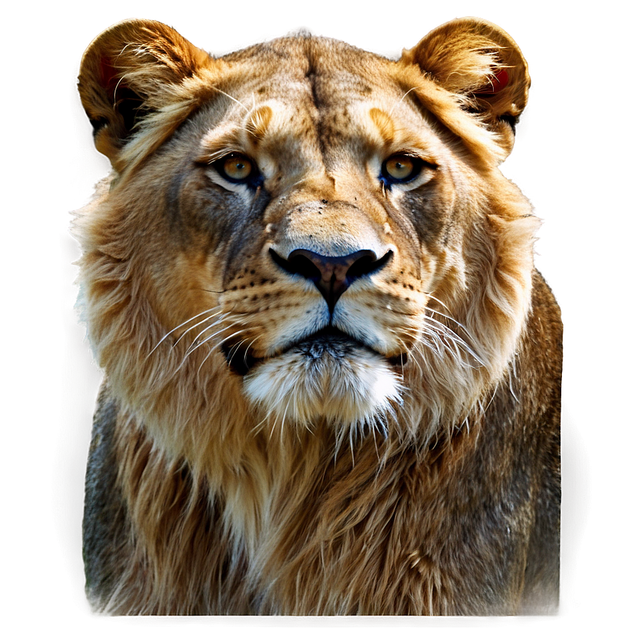 Realistic Lioness Drawing Png Prt