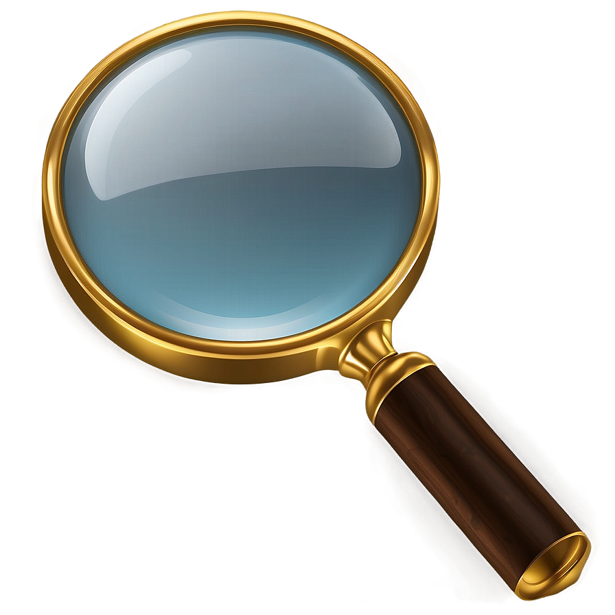 Realistic Magnifying Glass Png 05042024