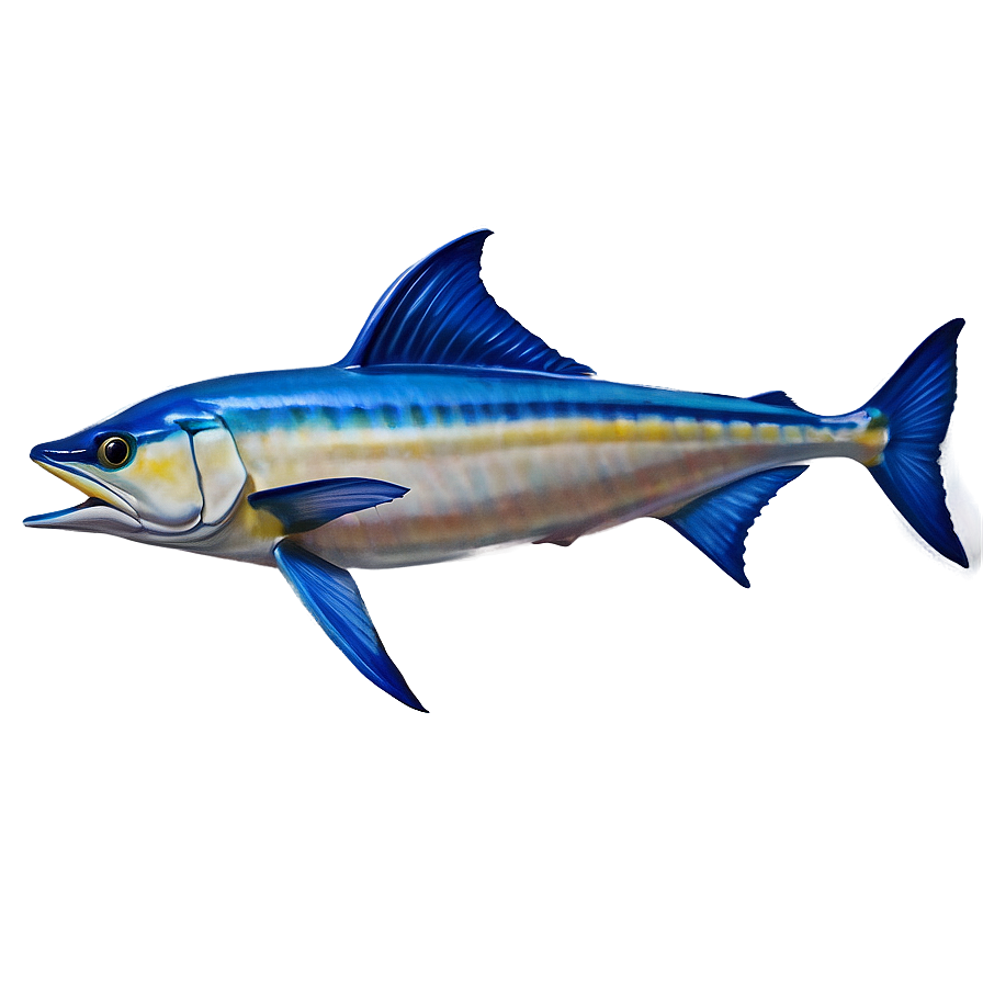 Realistic Marlin Drawing Png 24