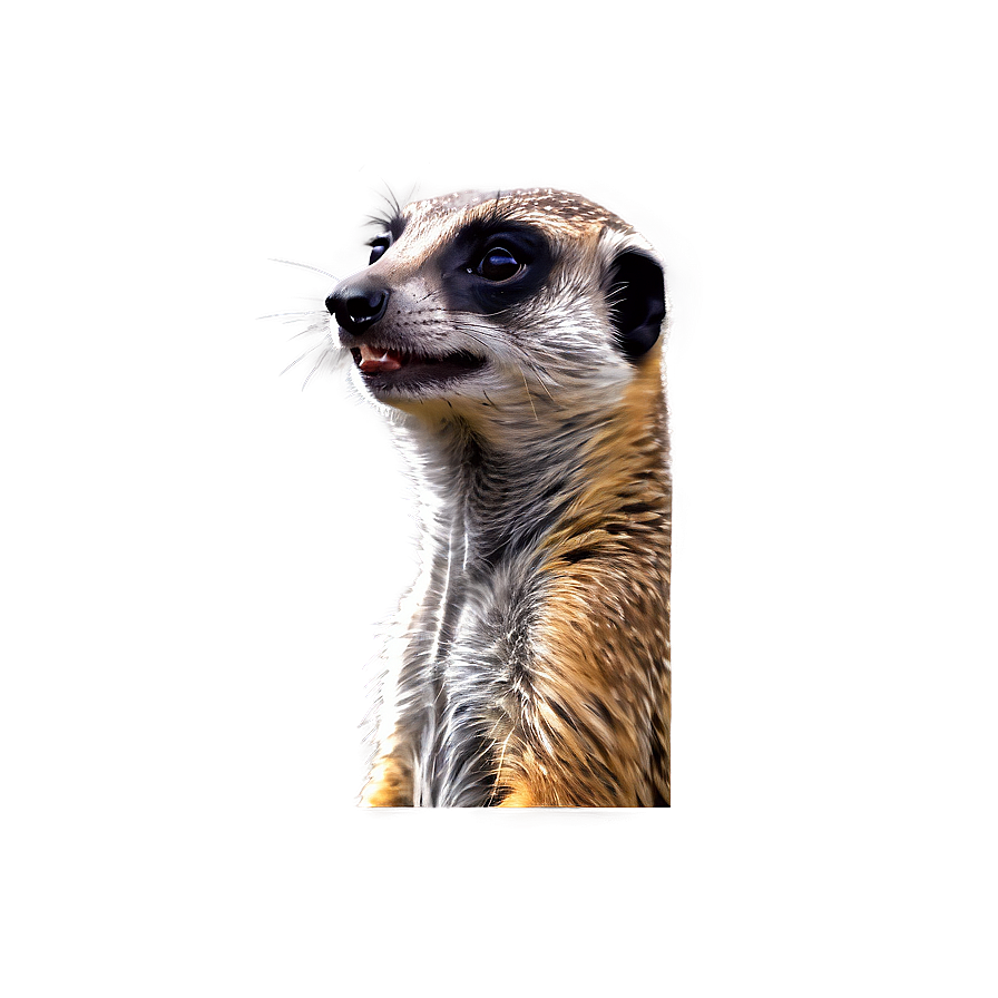 Realistic Meerkat Illustration Png Hti