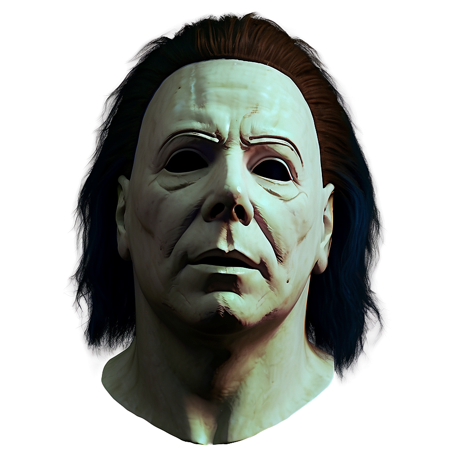 Realistic Michael Myers Face Render Png 19