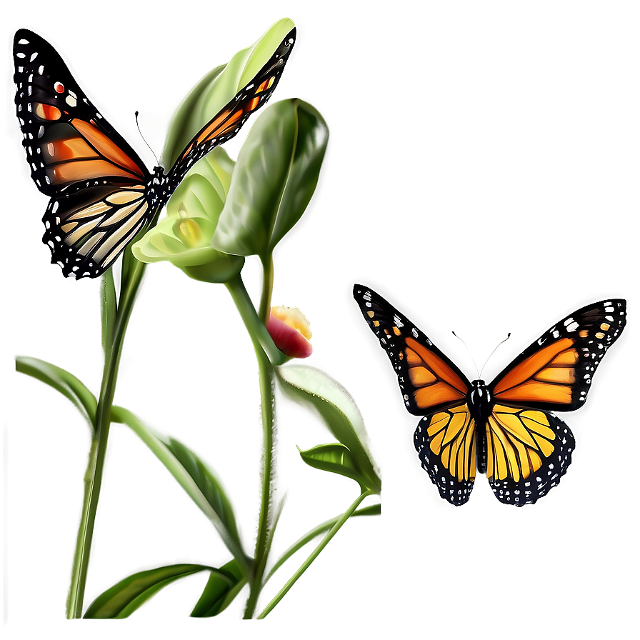 Realistic Monarch Butterfly Png 05252024