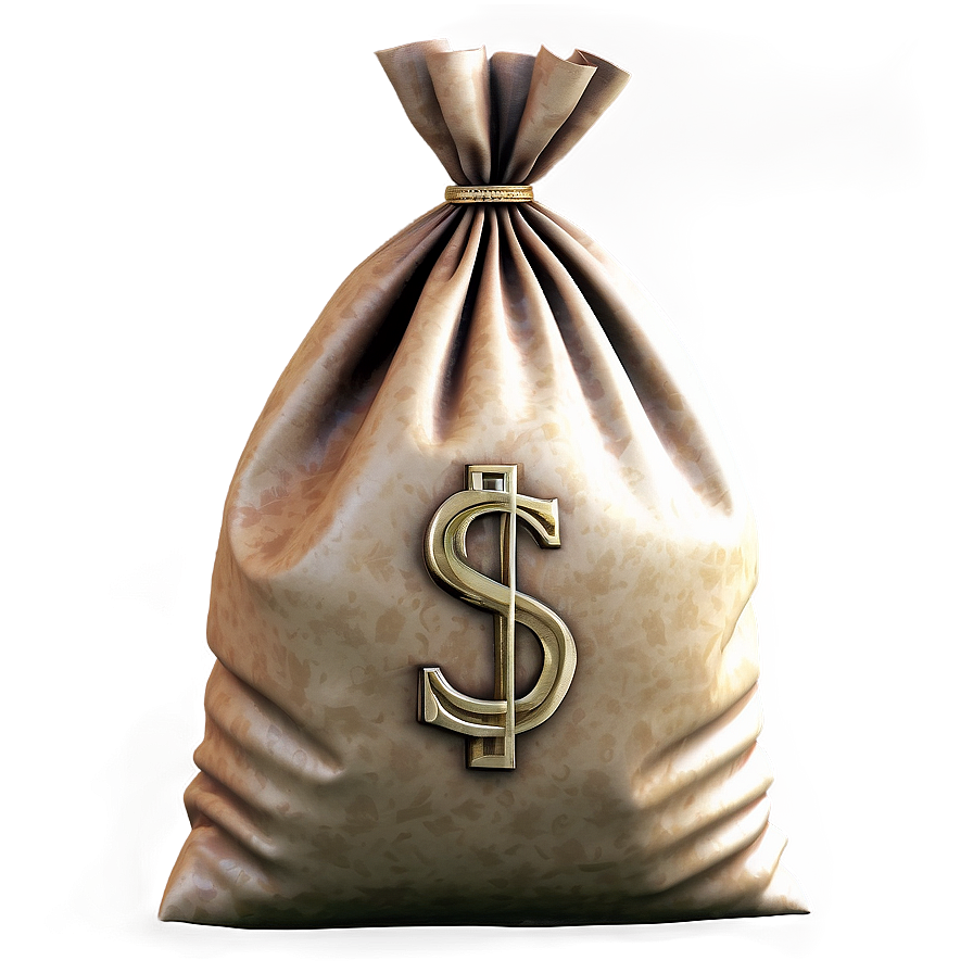 Realistic Money Bag Png 56