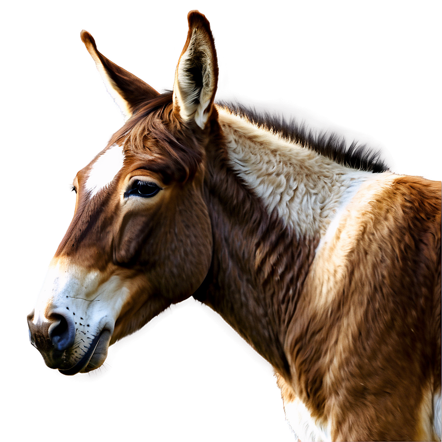 Realistic Mule Artwork Png Crp