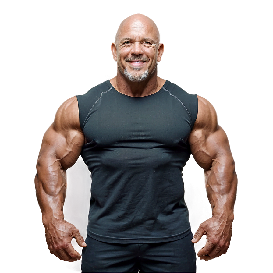 Realistic Muscle Man Png Bsy47