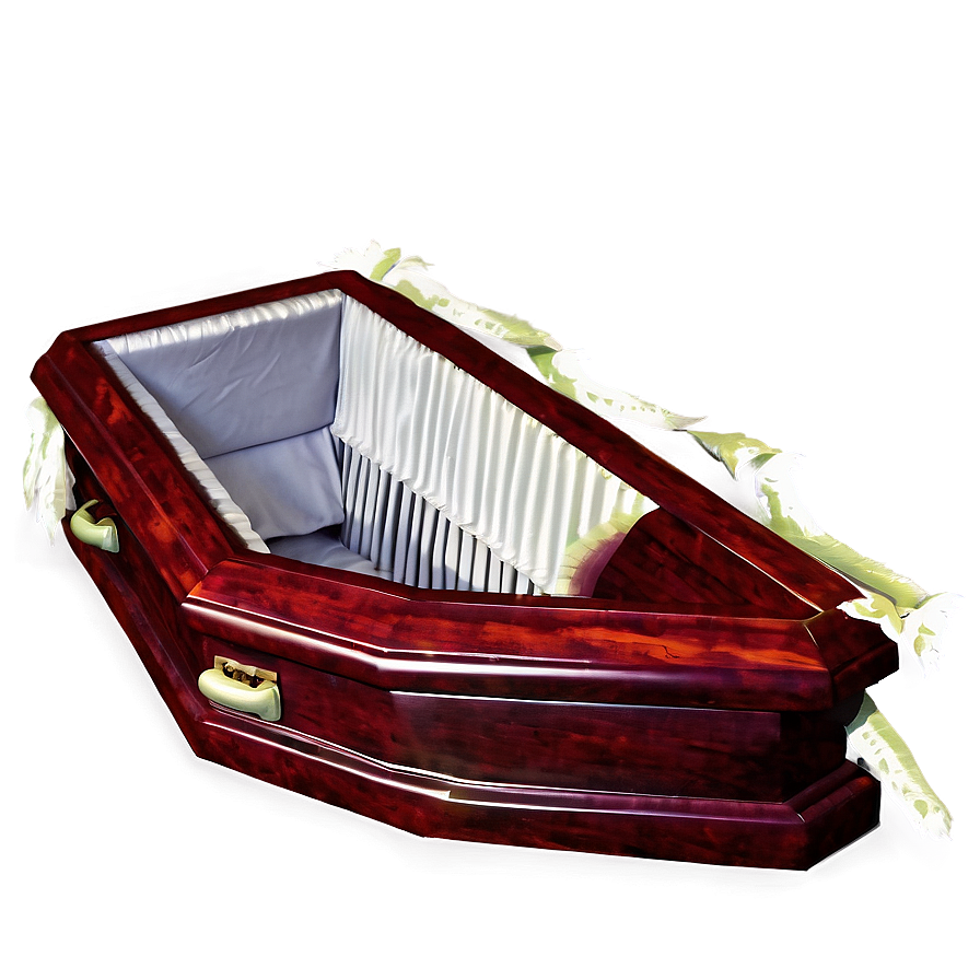 Realistic Open Coffin Png 28