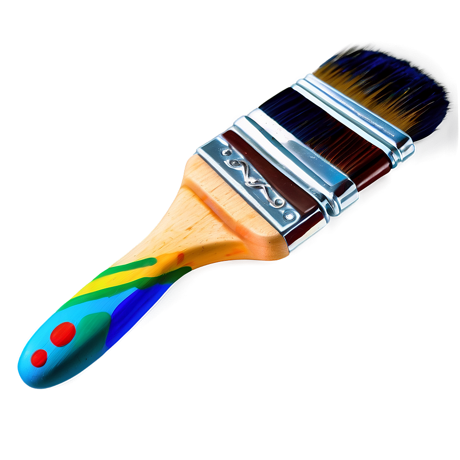 Realistic Paint Brush Png 05042024