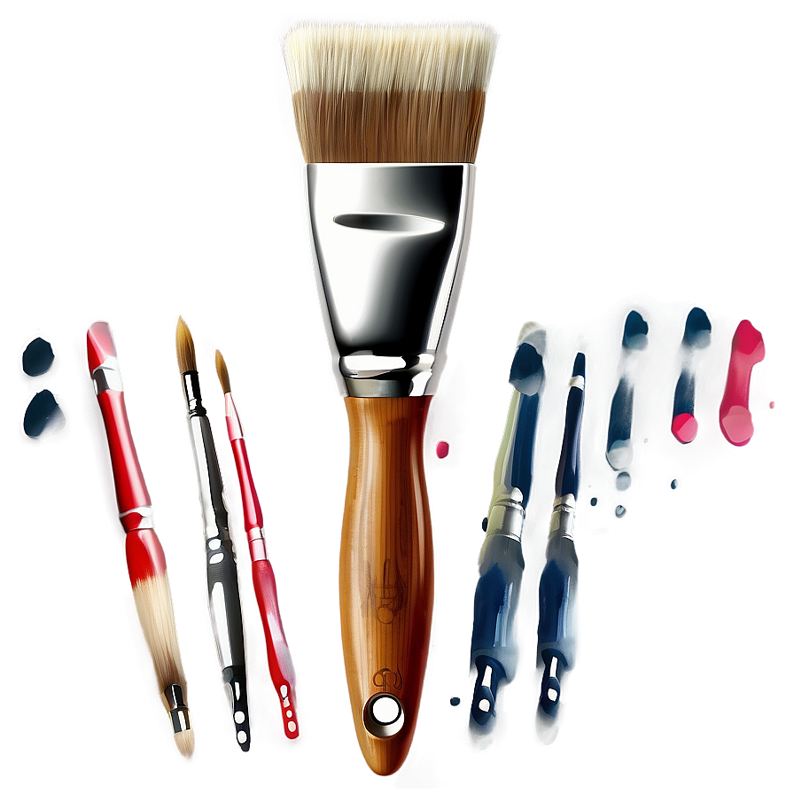 Realistic Paint Brush Png 05042024