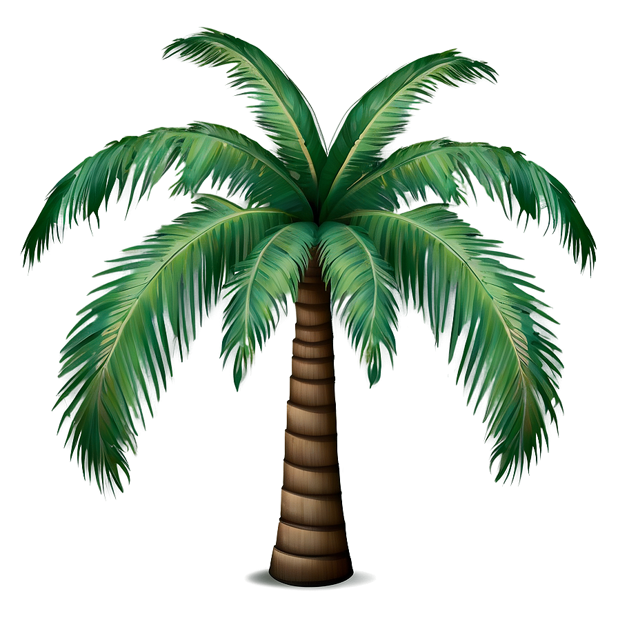 Realistic Palm Tree Emoji Png 06272024