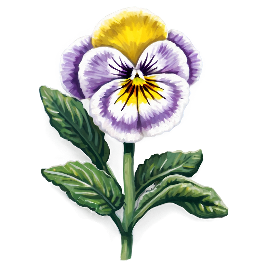 Realistic Pansy Png Hkg