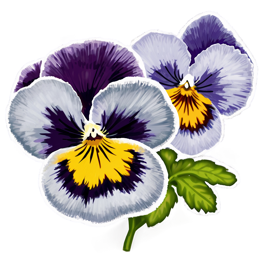 Realistic Pansy Png Oyj