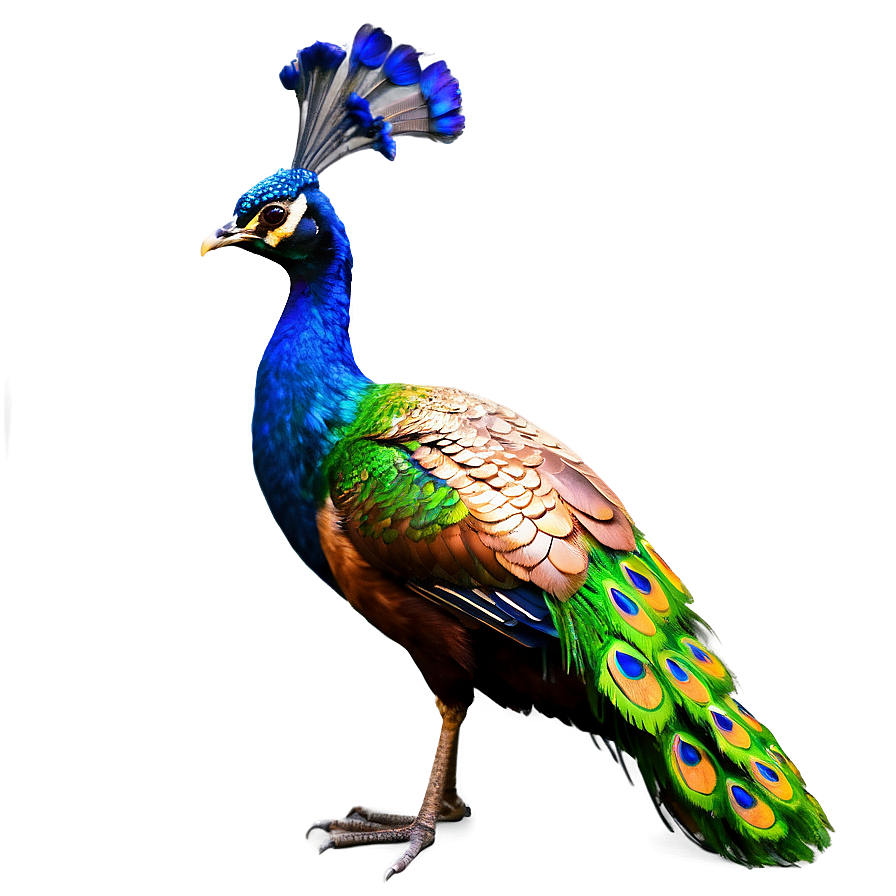 Realistic Peacock Bird Png 06232024