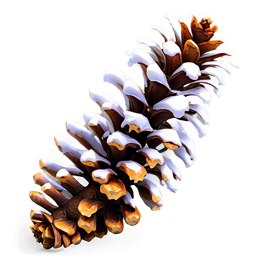 Realistic Pinecone Illustration Png Fnt